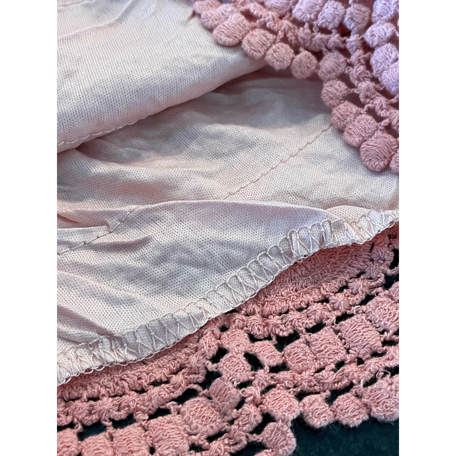 Gug Pink Ruffle Lace Shorts Medium New With Tag — image 7 of 8
